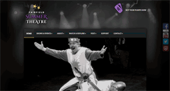 Desktop Screenshot of fairfieldsummertheatre.com